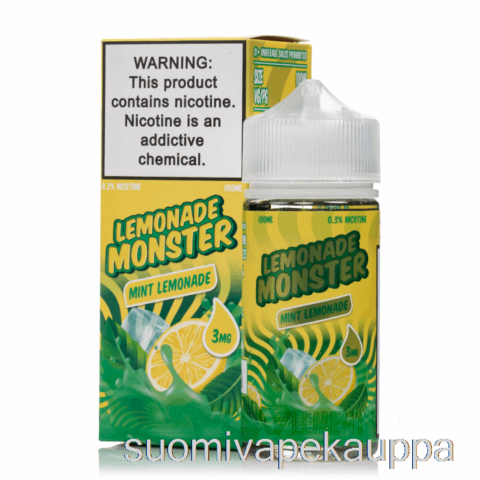 Vape Suomi Mint - Limonadihirviö - 100ml 3mg